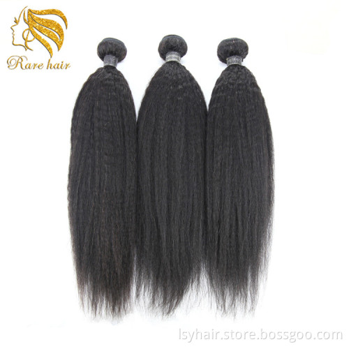 Kinky Straight Braiding Hair Weave 3 Bundles Deal, The Best 100% Factory Price Wholesale Brazilian Hair In Dubai